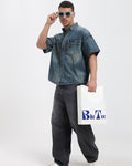 BluTee Unisex Oversized Denim