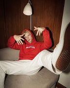 Conqueror Red Hoodie