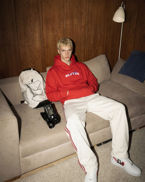 Conqueror Red Hoodie
